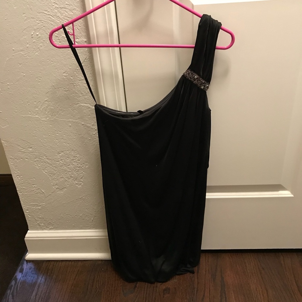 BCBG one shoulder dress